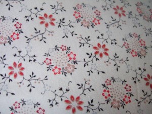 garland fabric close up