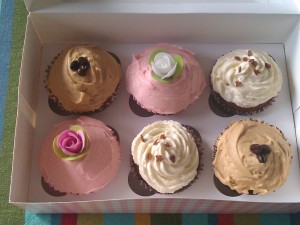 selection of cupcakes